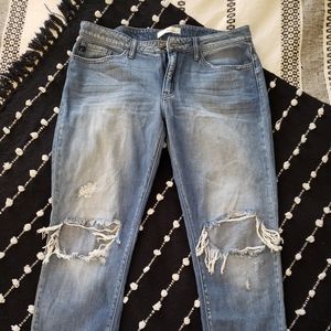 Kan Can Estilo Distressed Boyfriend Jeans